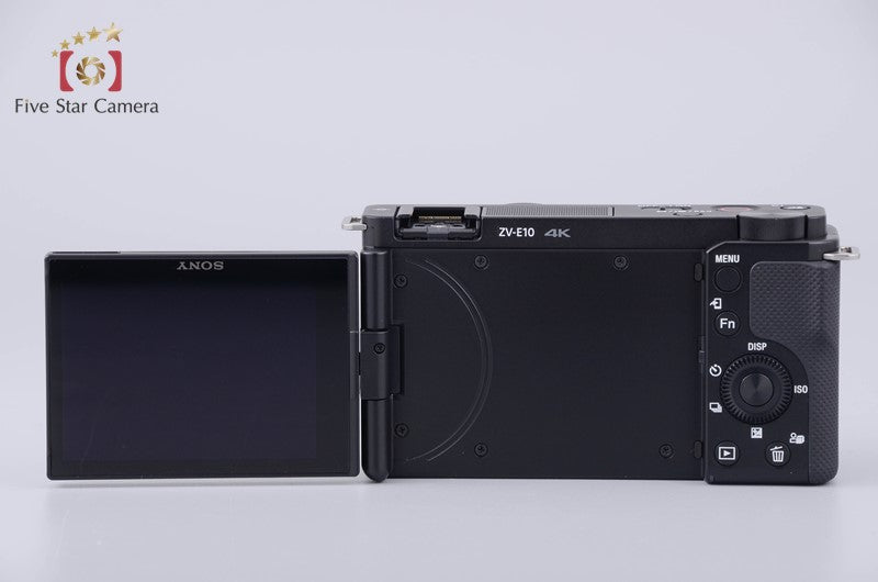 Sony α VLOGCAM ZV-E10Y Double Zoom Kit Black (Japanese Language Only)