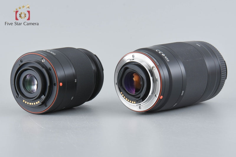 Sony α300 DSLR-A300 Black + 18-70 75-300 Lenses (Japanese Language Only)