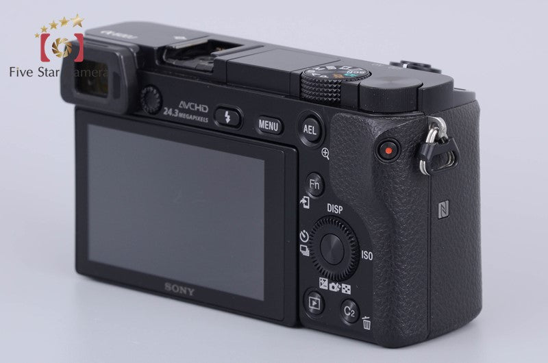 Sony α6000 ILCE-6000 Black Mirrorless Camera (Japanese Language Only)
