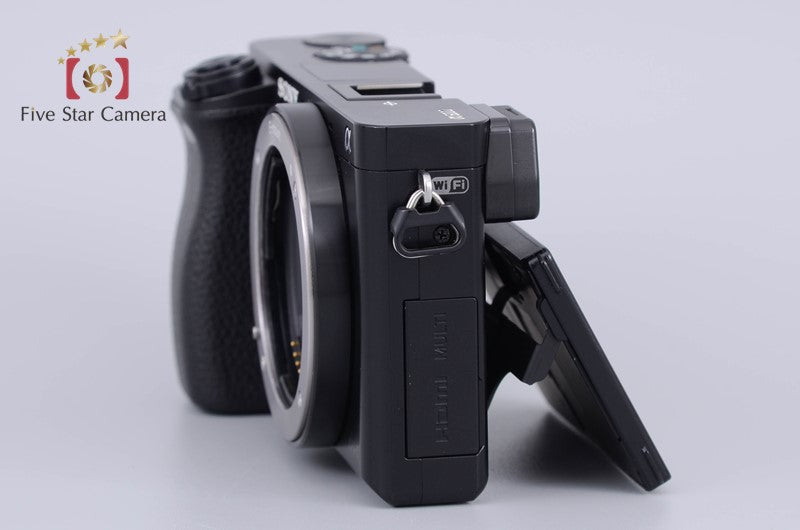 Sony α6000 ILCE-6000 Black Mirrorless Camera (Japanese Language Only)