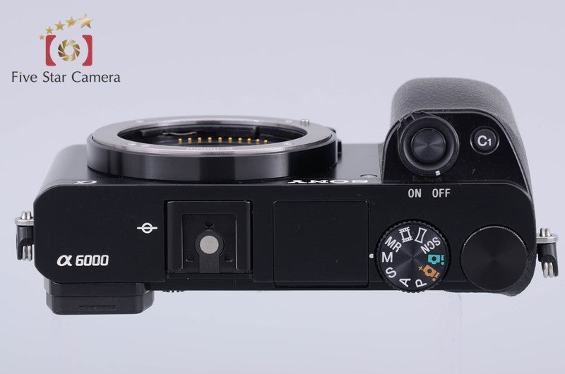 Sony α6000 ILCE-6000 Black Mirrorless Camera (Japanese Language Only)