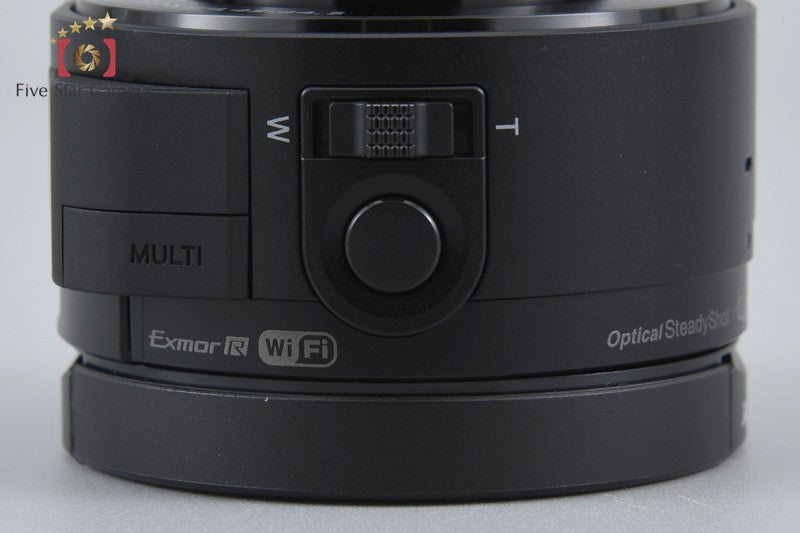 Sony Cyber-Shot DSC-QX10 Black Lens-Style Camera w/ Box (Japanese Language Only)