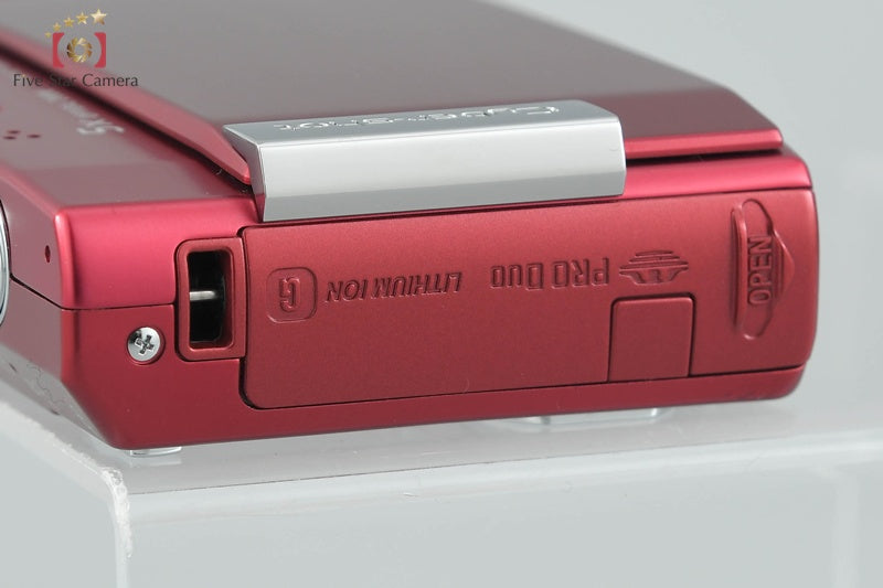 Sony Cyber-shot DSC-T100 Red Digital Still Camera (Japanese Language Only)