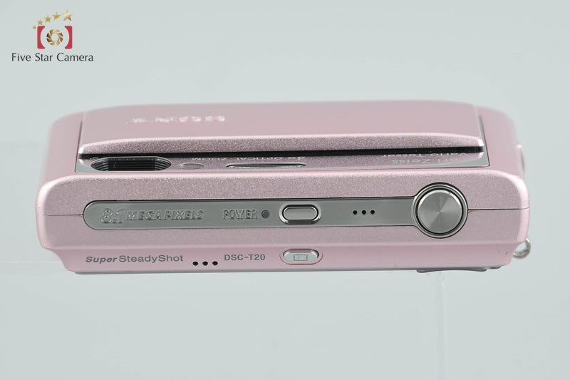 Sony Cyber-shot DSC-T20 Pink Digital Still Camera (Japanese Language Only)