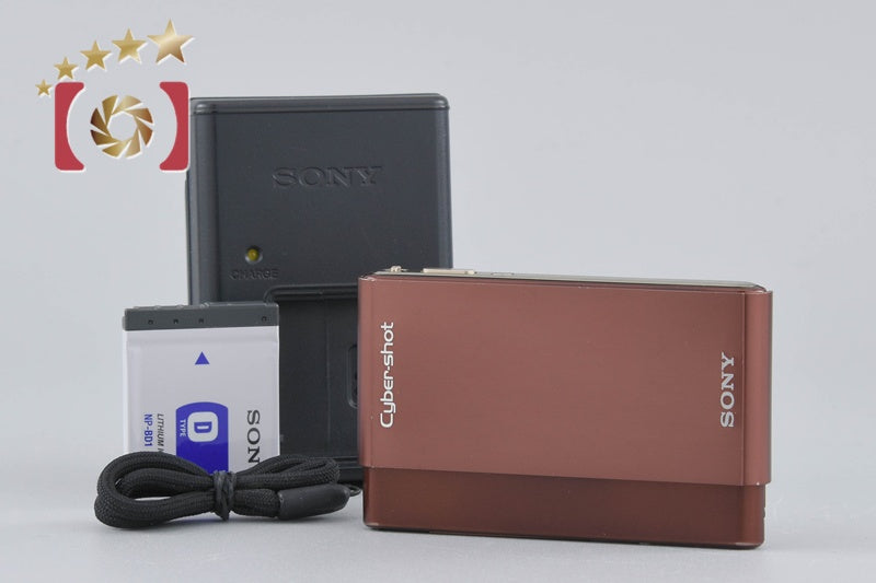 Sony Cyber-shot DSC-T77 Brown Digital Still Camera (Japanese Language Only)