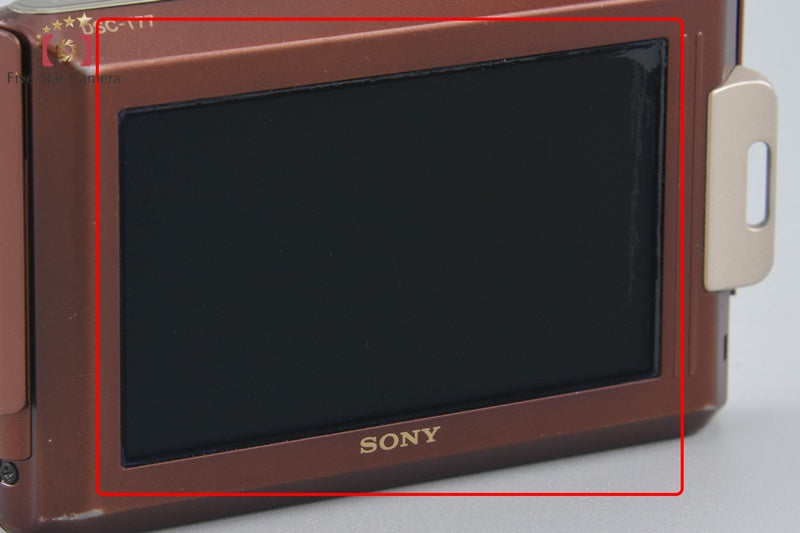 Sony Cyber-shot DSC-T77 Brown Digital Still Camera (Japanese Language Only)
