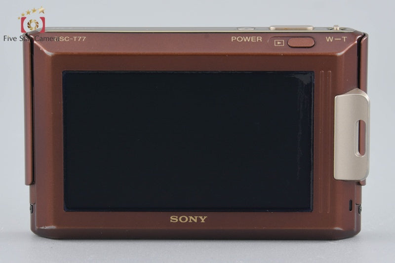Sony Cyber-shot DSC-T77 Brown Digital Still Camera (Japanese Language Only)