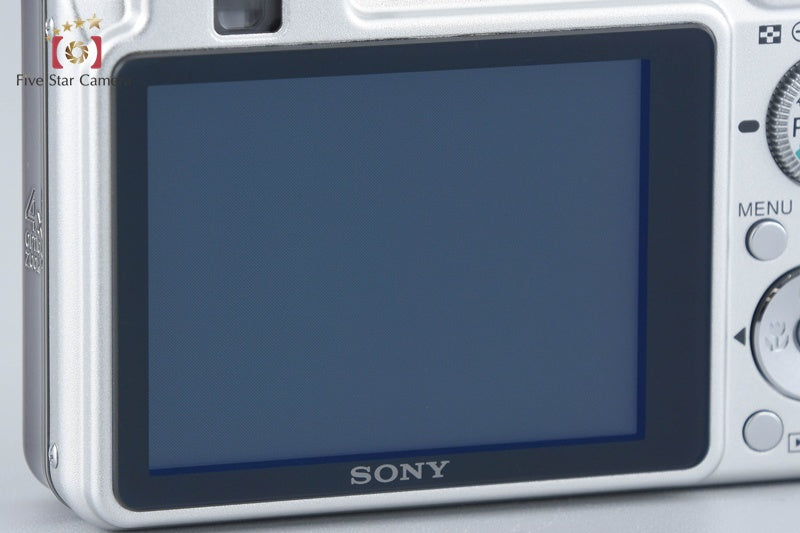 Sony Cyber-Shot DSC-W120 Silver Compact Digital Camera (Japanese Language Only)