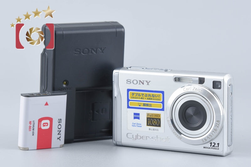 Sony Cyber-shot DSC-W200 Silver Digital Still Camera (Japanese Language Only)