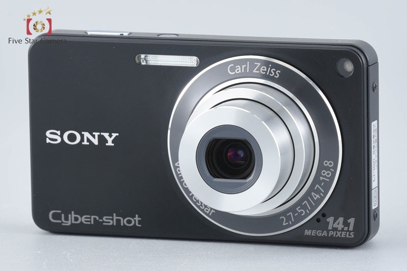 Sony Cyber-shot DSC-W350 Black Compact Digital Camera (Japanese Language Only)