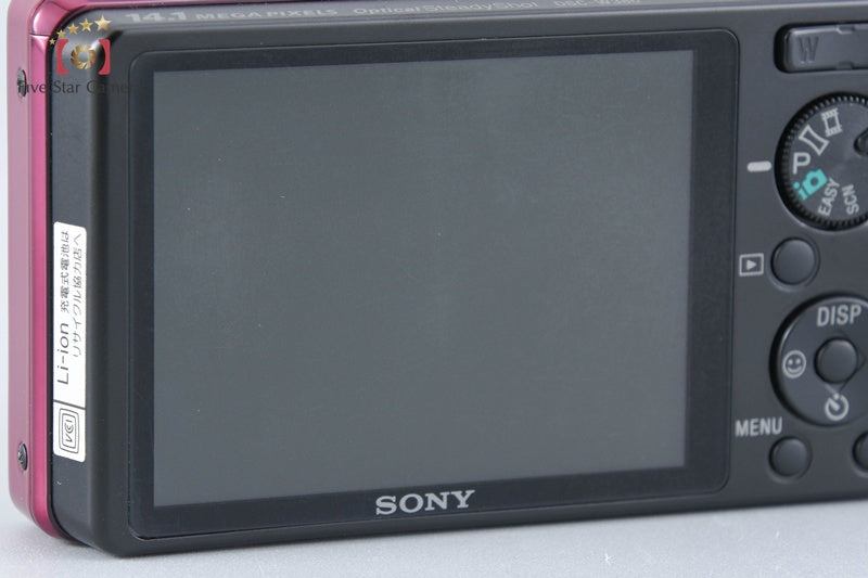Sony Cyber-shot DSC-W380 Red Compact Digital Camera (Japanese Language Only)