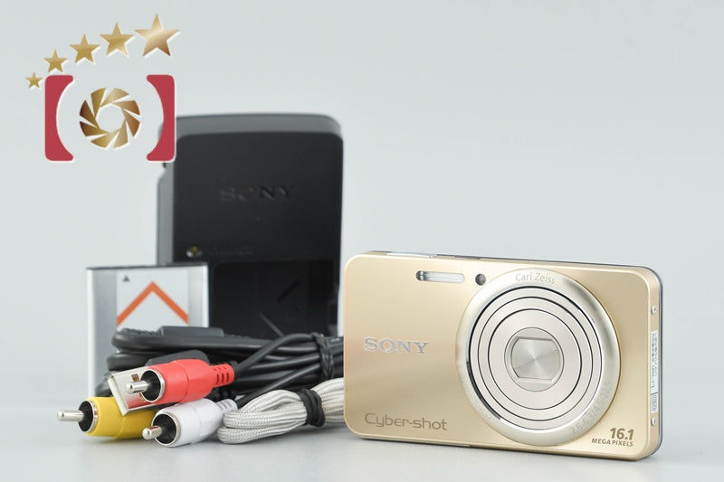 SONY Cyber-shot DSC-W570 Gold Compact Digital Camera (Japanese Language Only)