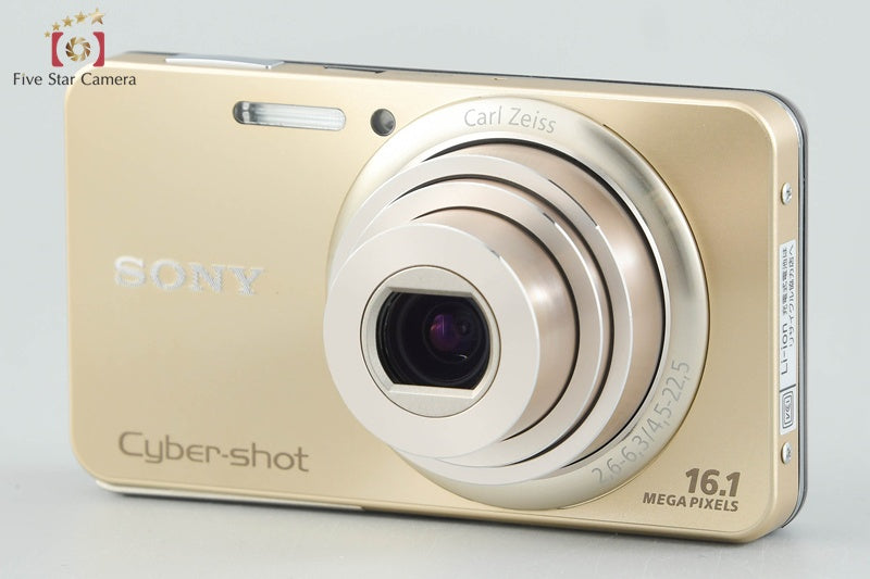 SONY Cyber-shot DSC-W570 Gold Compact Digital Camera (Japanese Language Only)