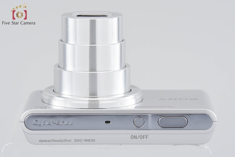 Sony Cyber-Shot DSC-W830 Silver Compact Digital Camera (Japanese Language Only)