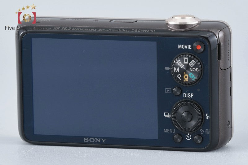 SONY Cyber-shot DSC-WX10 Gold Compact Digital Camera (Japanese Language Only)