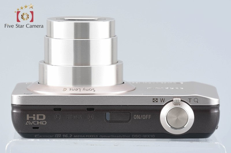 SONY Cyber-shot DSC-WX10 Gold Compact Digital Camera (Japanese Language Only)