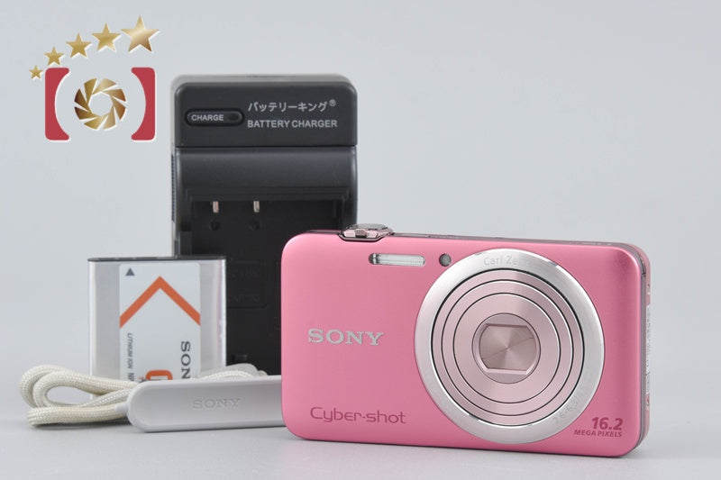 SONY Cyber-shot DSC-WX30 Pink Digital Still Camera (Japanese Language Only)