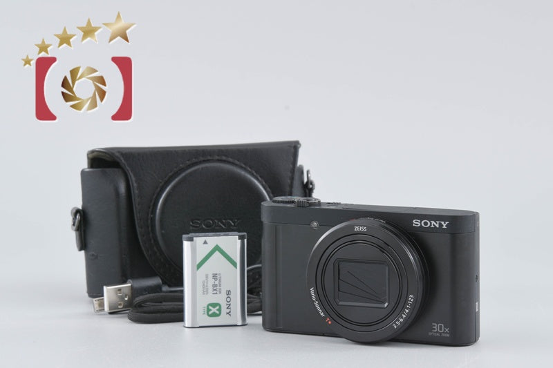 Sony Cyber-shot DSC-WX500 Black Digital Still Camera (Japanese Language Only)