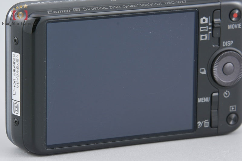 Sony Cyber-shot DSC-WX7 Black Digital Still Camera (Japanese Language Only)