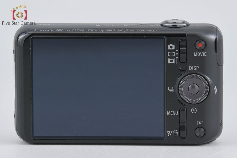Sony Cyber-shot DSC-WX7 Black Digital Still Camera (Japanese Language Only)