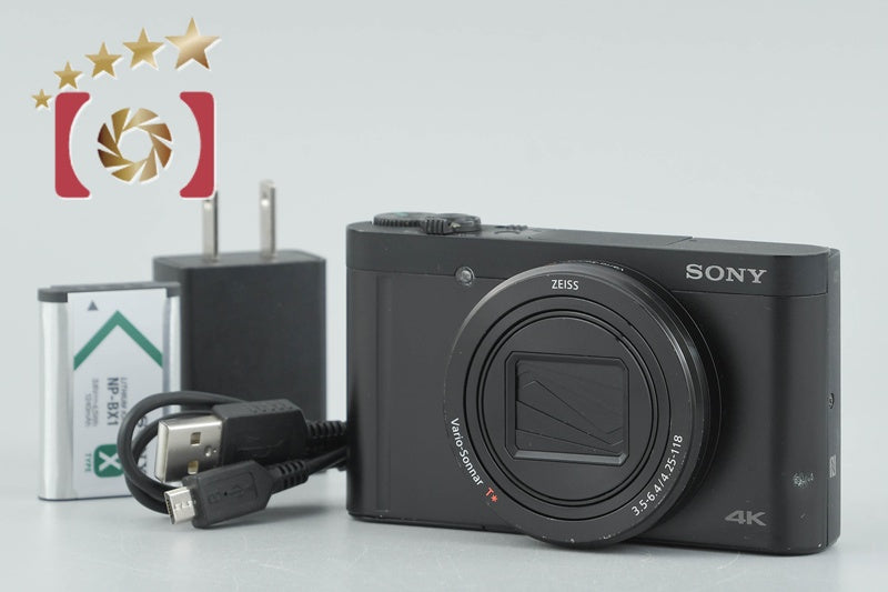Sony Cyber-shot DSC-WX800 Black 18.2 MP Digital Camera Japanese Only