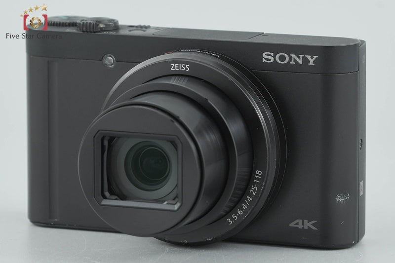Sony Cyber-shot DSC-WX800 Black 18.2 MP Digital Camera Japanese Only