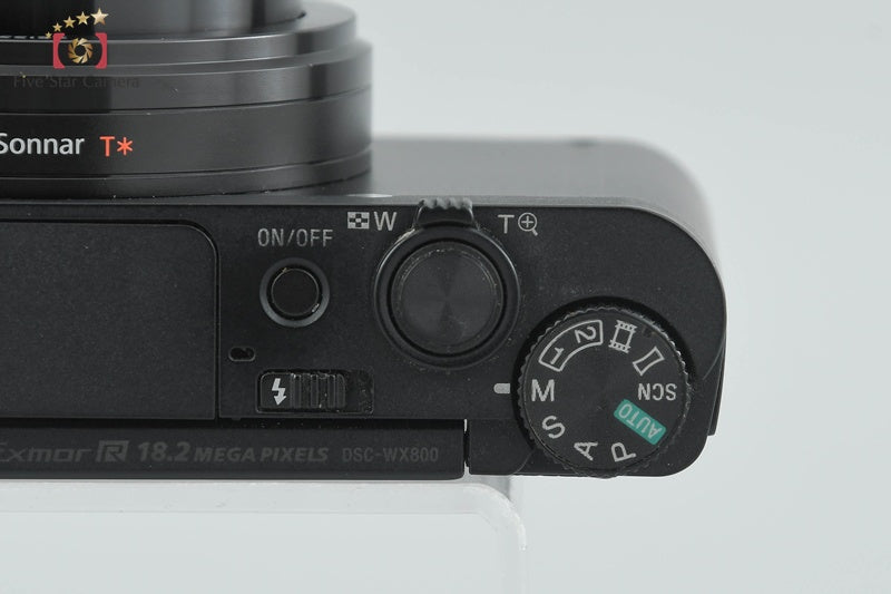 Sony Cyber-shot DSC-WX800 Black 18.2 MP Digital Camera Japanese Only