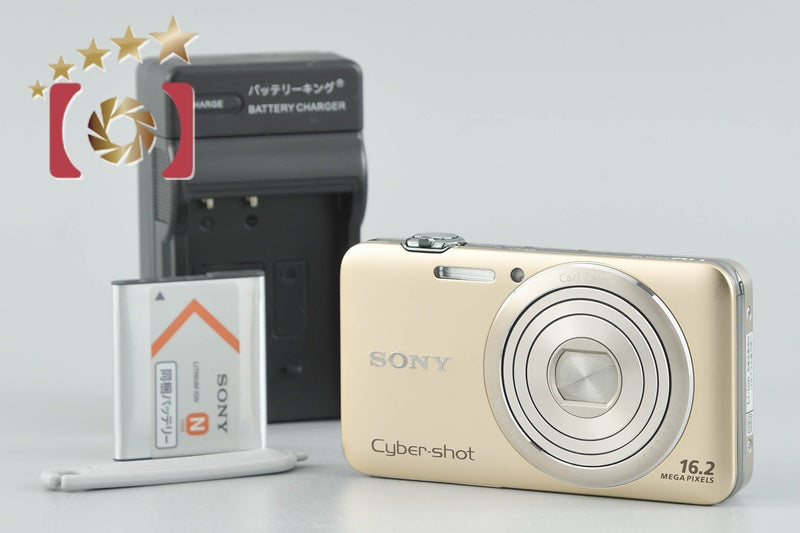 Sony Cyber-shot DSC-WX30 Gold Compact Digital Camera (Japanese Language Only)