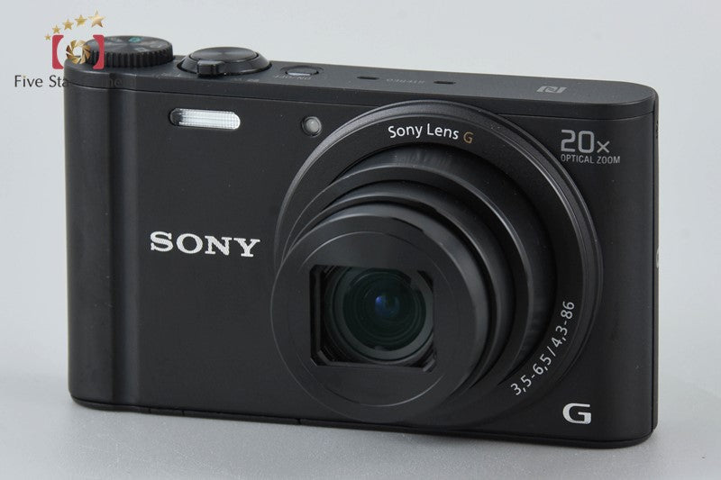 Sony Cyber-shot DSC-WX350 Black Compact Digital Camera (Japanese Language Only)