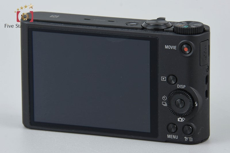 Sony Cyber-shot DSC-WX350 Black Compact Digital Camera (Japanese Language Only)