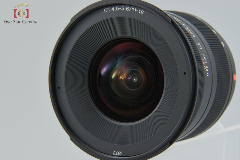 Near Mint!! Sony DT 11-18mm f/4.5-5.6 SAL1118 Sony A Mount Lens