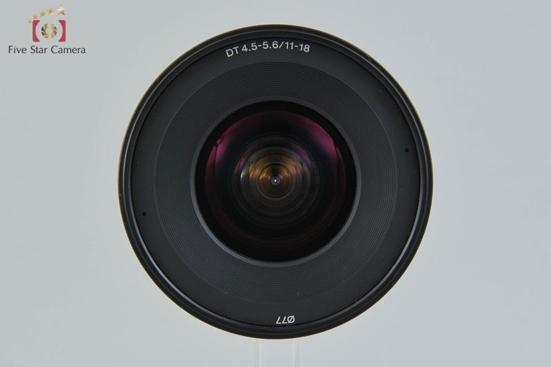 Near Mint!! Sony DT 11-18mm f/4.5-5.6 SAL1118 Sony A Mount Lens
