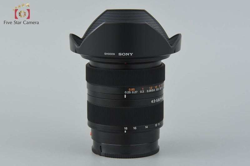 Near Mint!! Sony DT 11-18mm f/4.5-5.6 SAL1118 Sony A Mount Lens