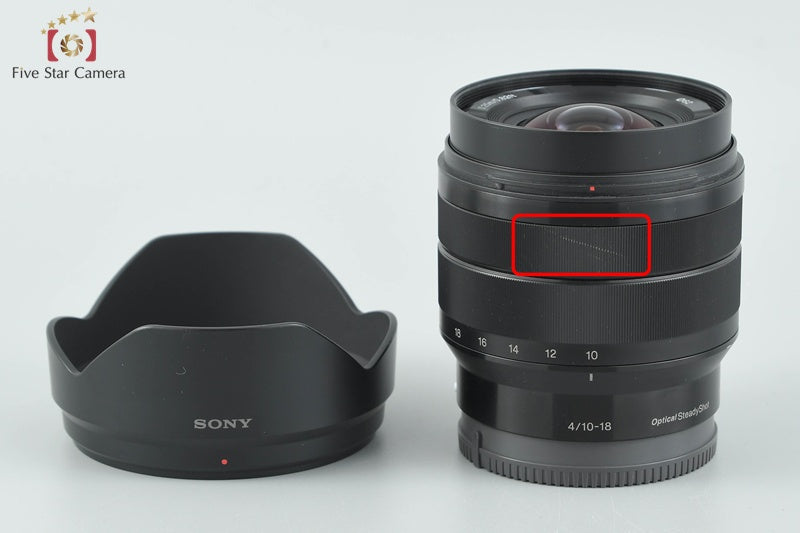 SONY E 10-18mm f/4 OSS SEL1018 w/ Box [Very Good]