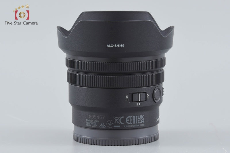 SONY E 10-20mm f/4 PZ G SELP1020G w/ Box [Mint]