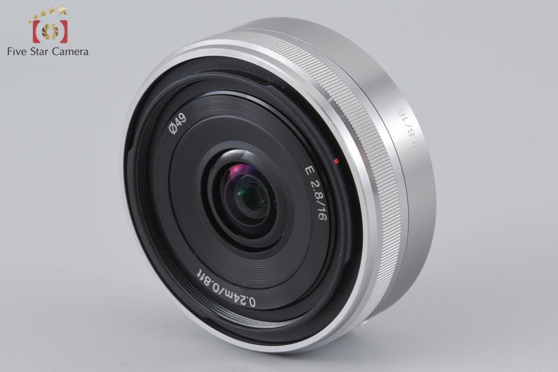 SONY E 16mm f/2.8 SEL16F28 [Very Good]