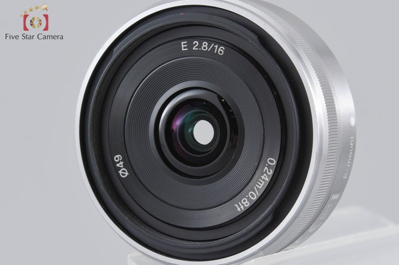 SONY E 16mm f/2.8 SEL16F28 [Very Good]