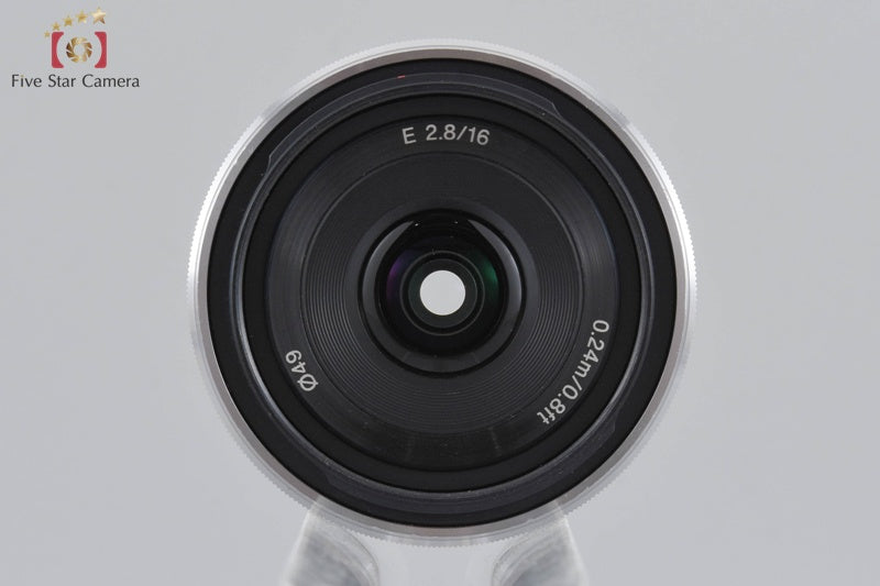 SONY E 16mm f/2.8 SEL16F28 [Very Good]