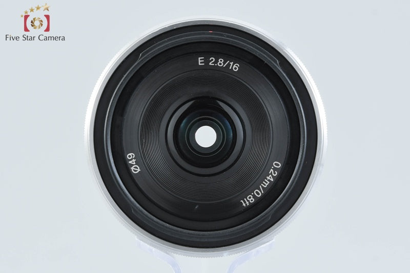 SONY E 16mm f/2.8 SEL16F28 [Near Mint]