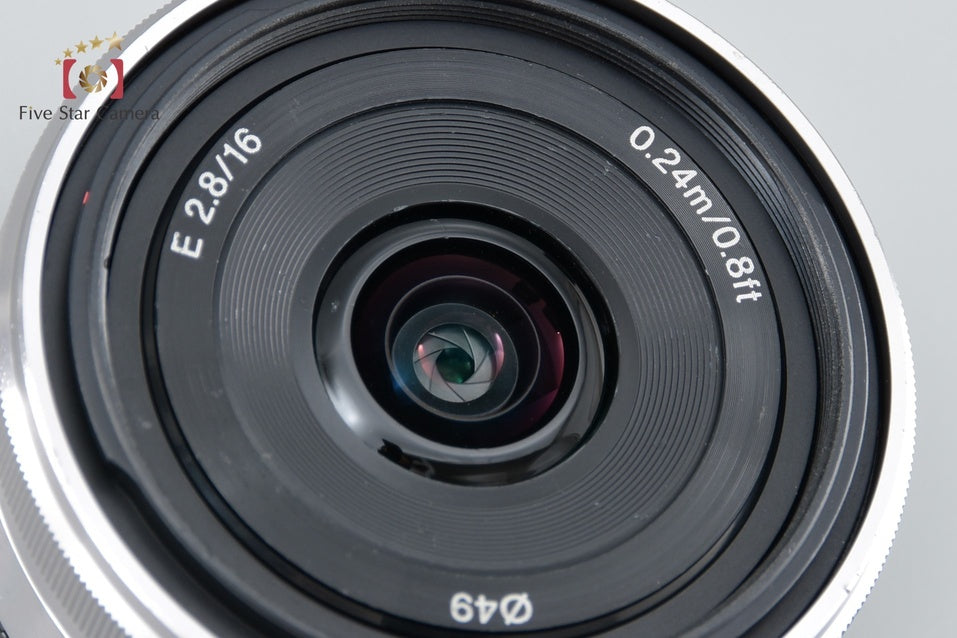 SONY E 16mm f/2.8 SEL16F28