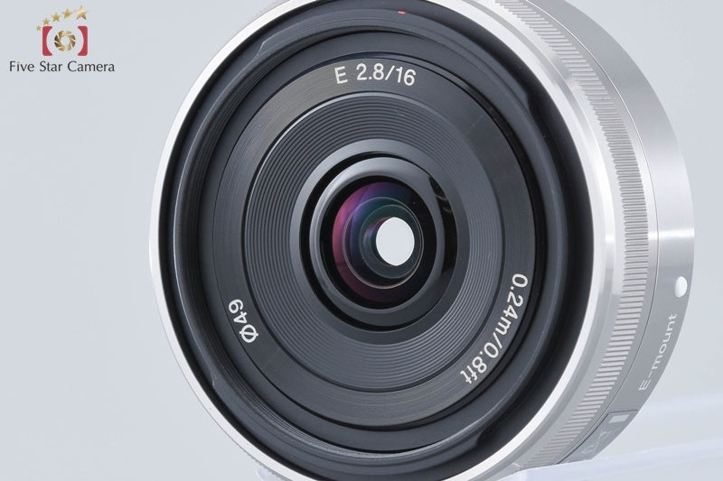 SONY E 16mm f/2.8 SEL16F28 [Near Mint]