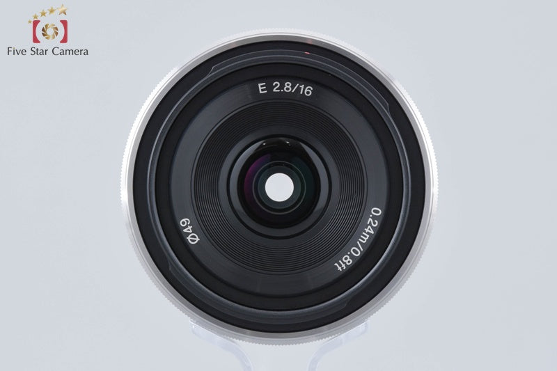SONY E 16mm f/2.8 SEL16F28 [Near Mint]