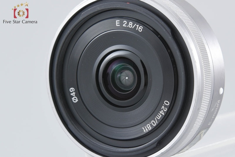 SONY E 16mm f/2.8 SEL16F28 [Very Good]