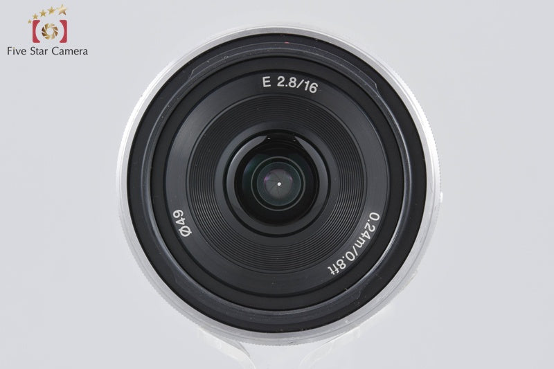 SONY E 16mm f/2.8 SEL16F28 [Very Good]