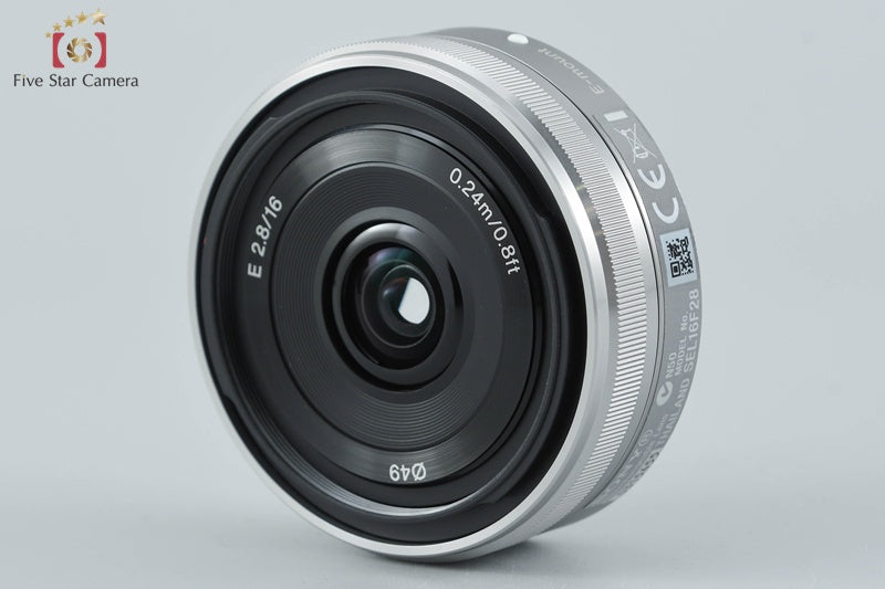 SONY E 16mm f/2.8 SEL16F28 [Very Good]