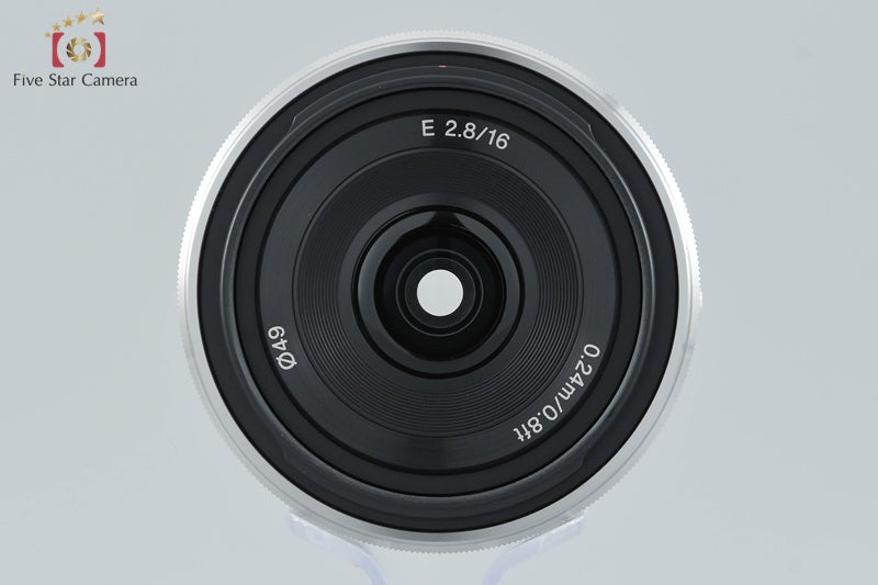 SONY E 16mm f/2.8 SEL16F28 [Very Good]