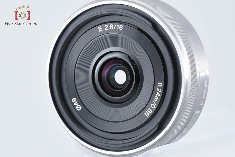SONY E 16mm f/2.8 SEL16F28 [Near Mint]