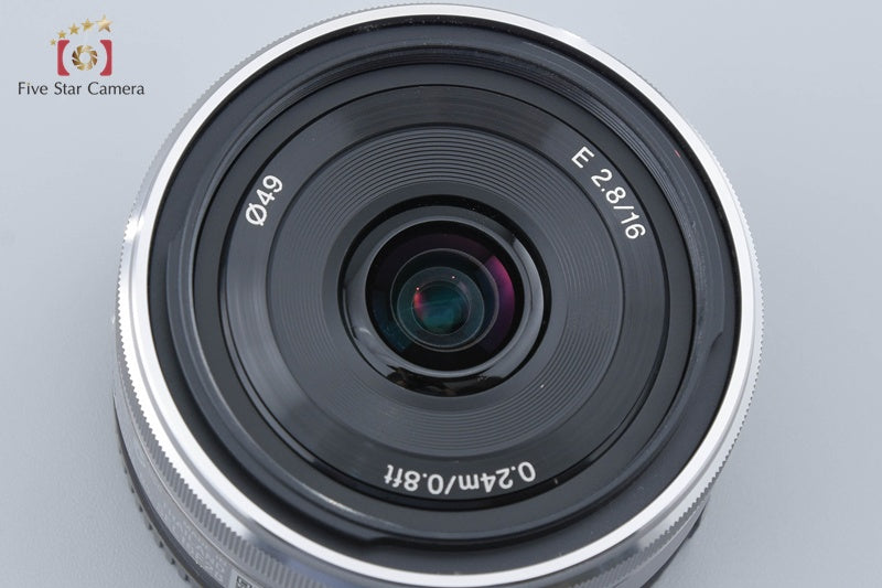 SONY E 16mm f/2.8 SEL16F28