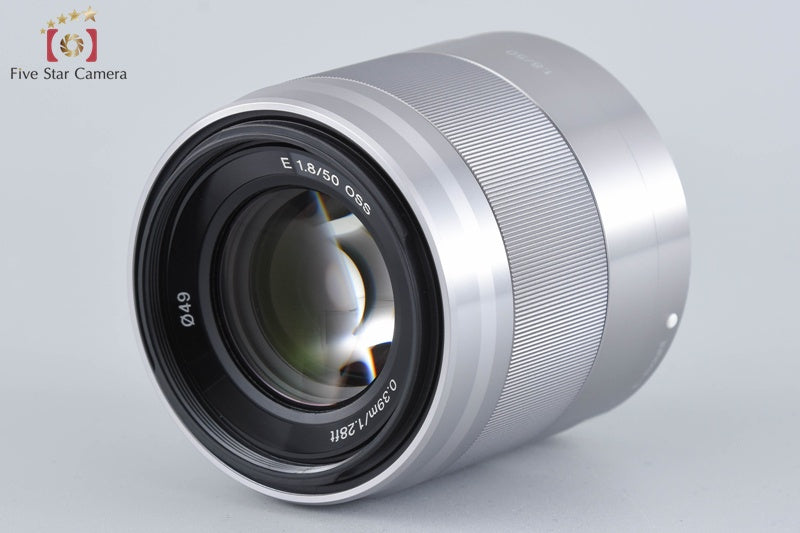 SONY E 50mm f/1.8 OSS SEL50F18 Silver [Near Mint]