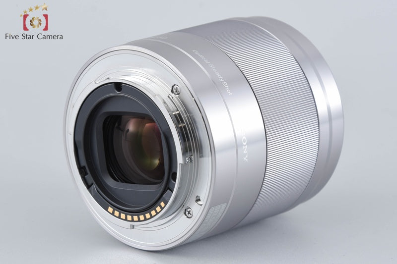 SONY E 50mm f/1.8 OSS SEL50F18 Silver [Near Mint]